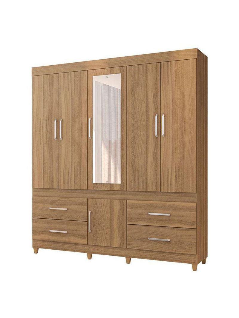 Guarda Roupa Casal Guarujá Amêndola Touch – Demóbile