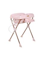 Banheira de Bebê com Trocador Burigotto Millenia + Moun Amour - Rosa