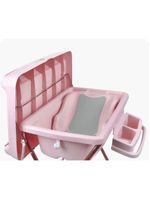 Banheira de Bebê com Trocador Burigotto Millenia + Moun Amour - Rosa