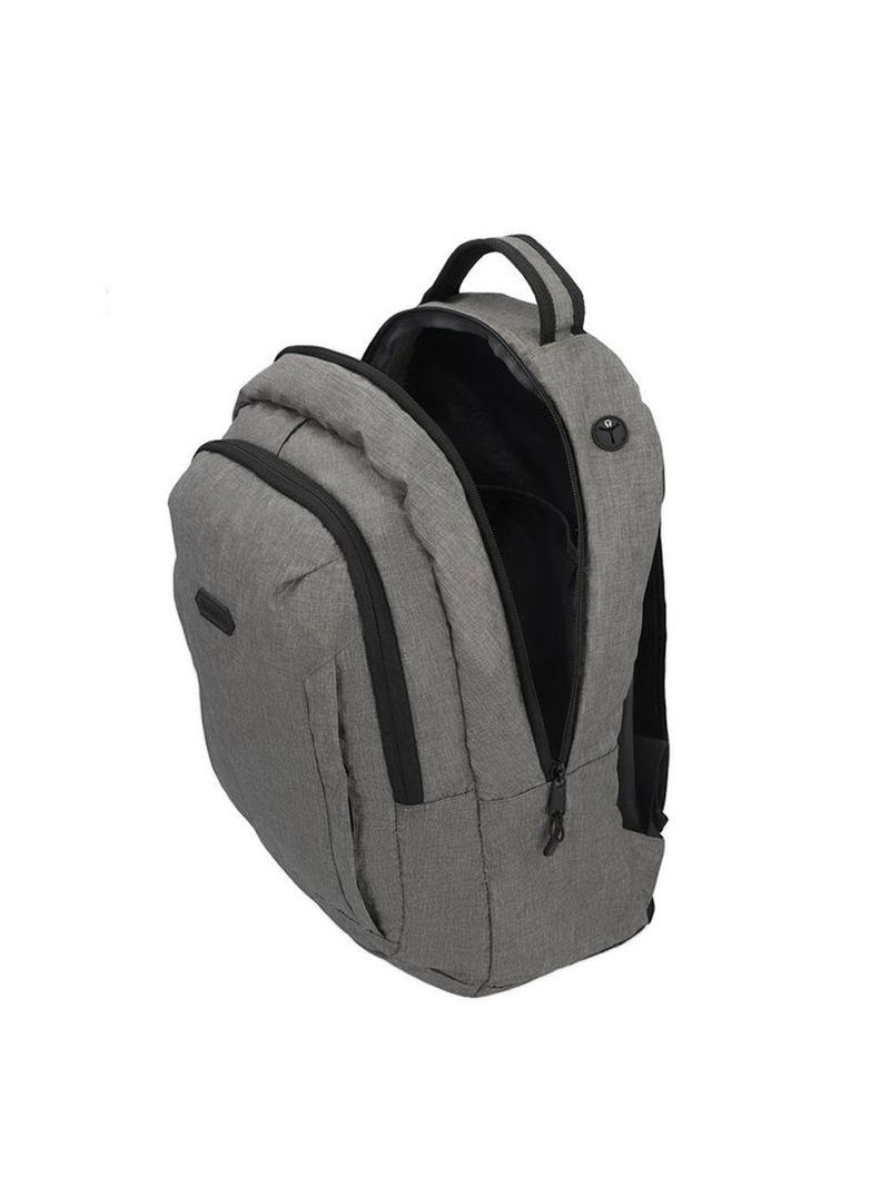 Mochila para Notebook em Poliéster American Tourister By Samsonite Newport Plus - Cinza e Preto