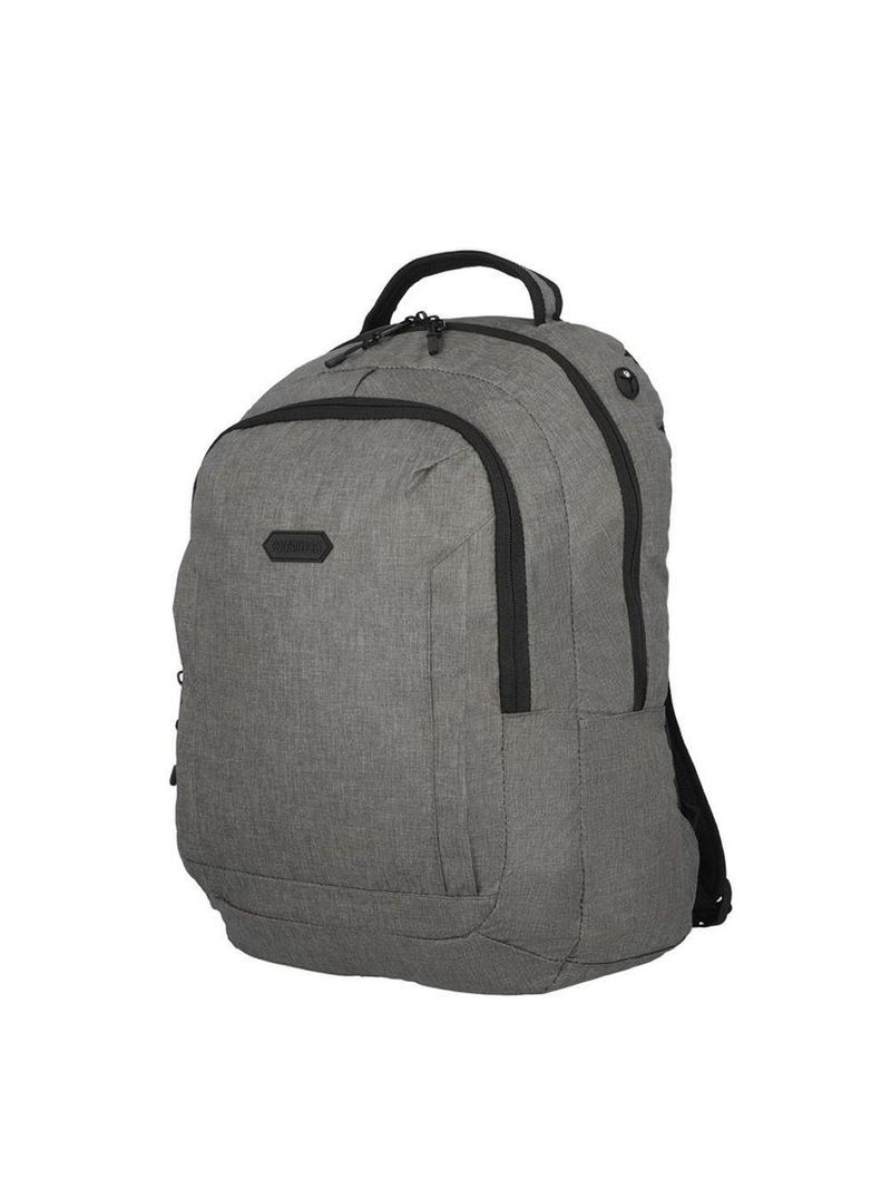Mochila para Notebook em Poliéster American Tourister By Samsonite Newport Plus - Cinza e Preto