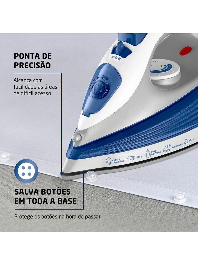 Ferro A Vapor Fvn-01-bl Ferro A Vapor Fvn-01-bl 127v/60hz