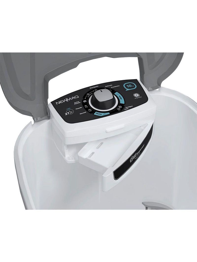 Tanquinho Semiautomático 10kg Newmaq Branco 220V