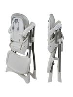 Cadeira de Alimentação Burigotto Merenda de 6 Meses a 36 Meses - Granito Prata