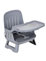 Cadeira Portátil de Alimentação Burigotto Kiwi de 6 Meses até 15 kg Cinza