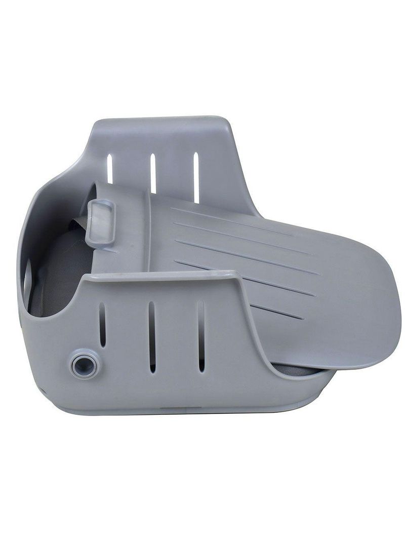 Cadeira Portátil de Alimentação Burigotto Kiwi de 6 Meses até 15 kg Cinza