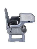 Cadeira Portátil de Alimentação Burigotto Kiwi de 6 Meses até 15 kg Cinza