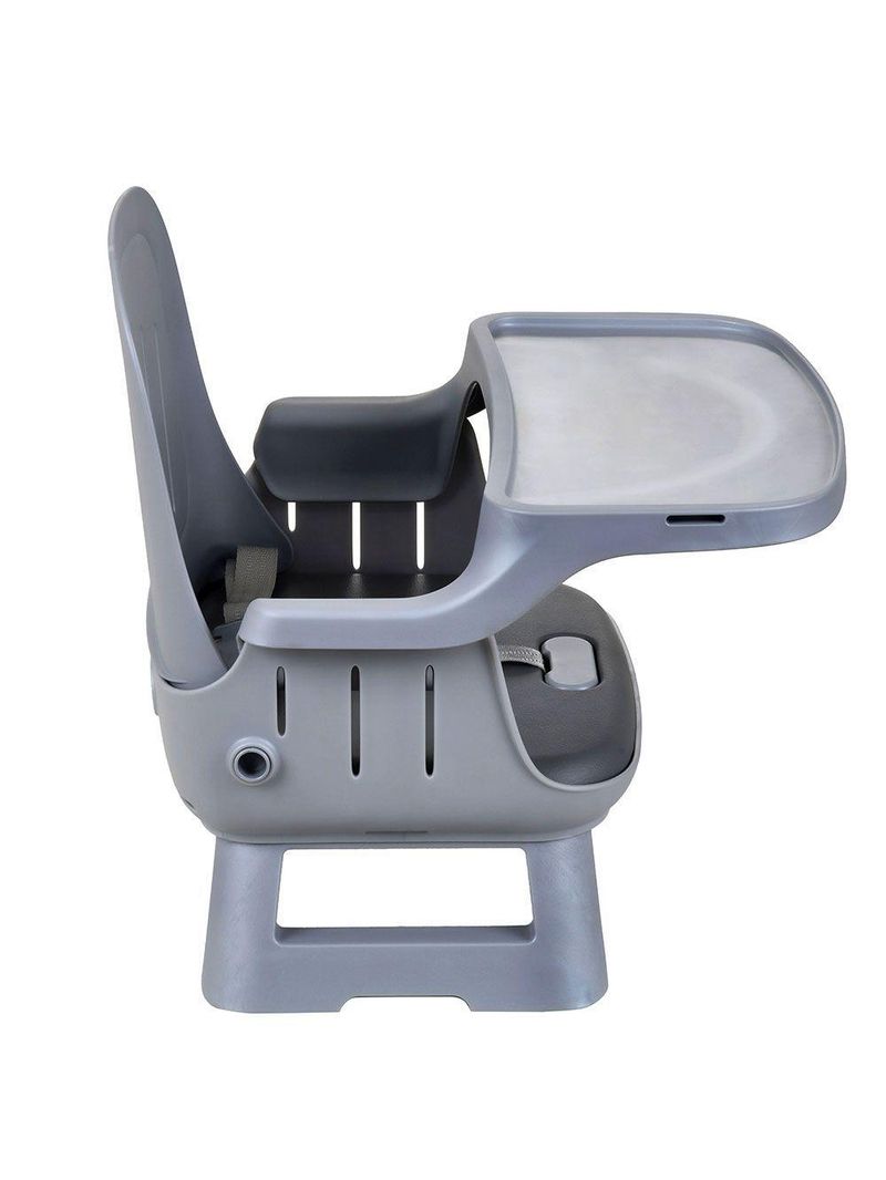 Cadeira Portátil de Alimentação Burigotto Kiwi de 6 Meses até 15 kg Cinza
