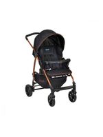 Carrinho De Bebê Para Passeio Burigotto Ecco De 0 Até 15 Kg Preto E Cobre