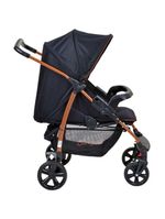 Carrinho De Bebê Para Passeio Burigotto Ecco De 0 Até 15 Kg Preto E Cobre