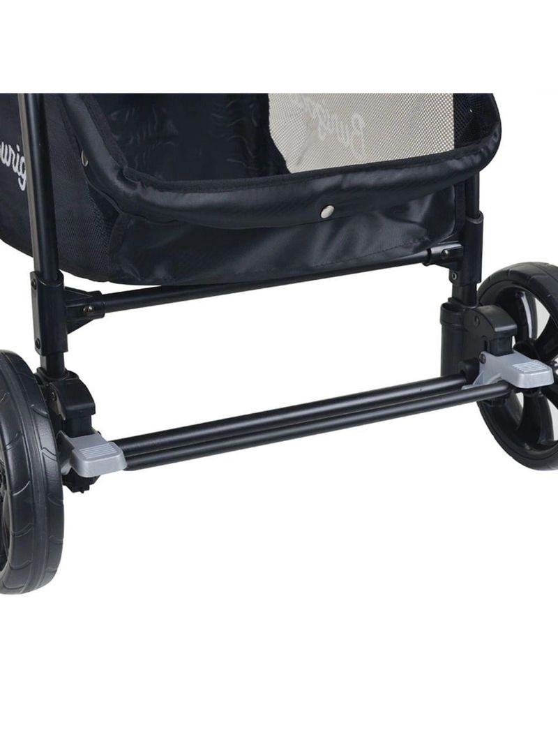 Carrinho De Bebê Para Passeio Burigotto Ecco De 0 Até 15 Kg Preto E Cobre