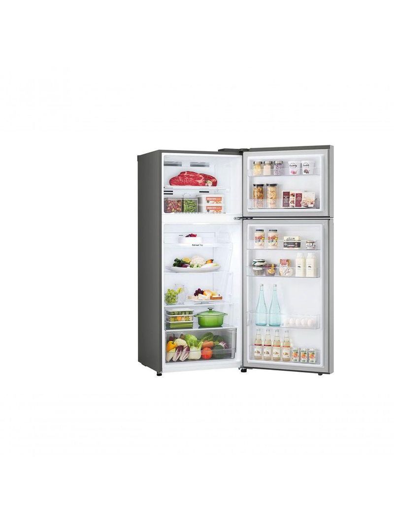 Geladeira LG Frost Free Inverter 375L Duplex Inox Look GN-B372PFMB 110V