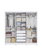 Guarda-roupa Casal  3 Por Rev De Correr 3 Espelhos 4 Gav