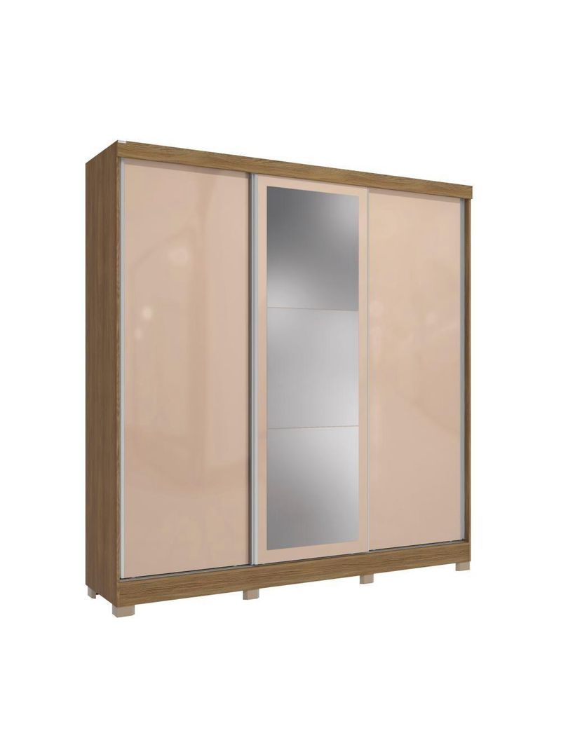 Guarda-roupa Casal  3 Por Reversiveis De Correr 3 Esp 4 Gav