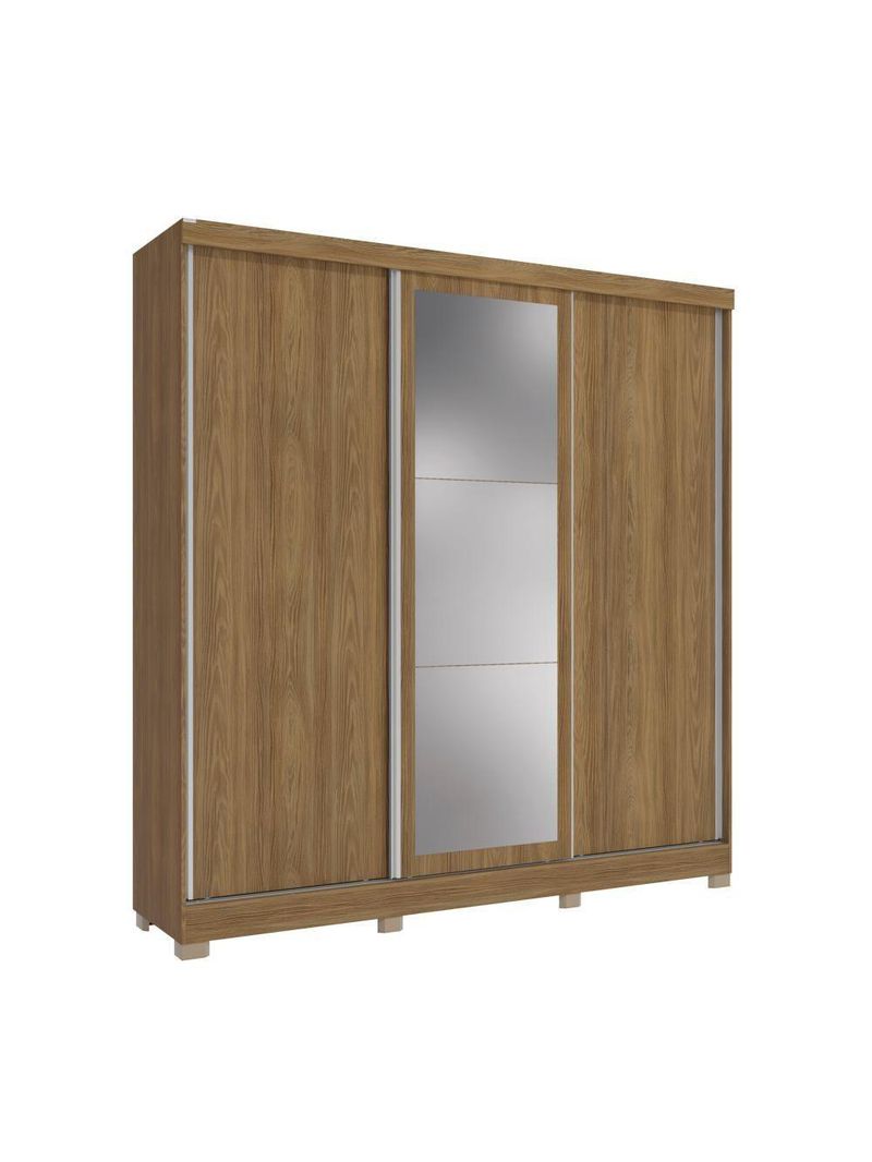 Guarda-roupa Casal  3 Por Reversiveis De Correr 3 Esp 4 Gav