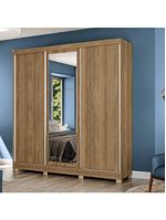 Guarda-roupa Casal  3 Por Reversiveis De Correr 3 Esp 4 Gav