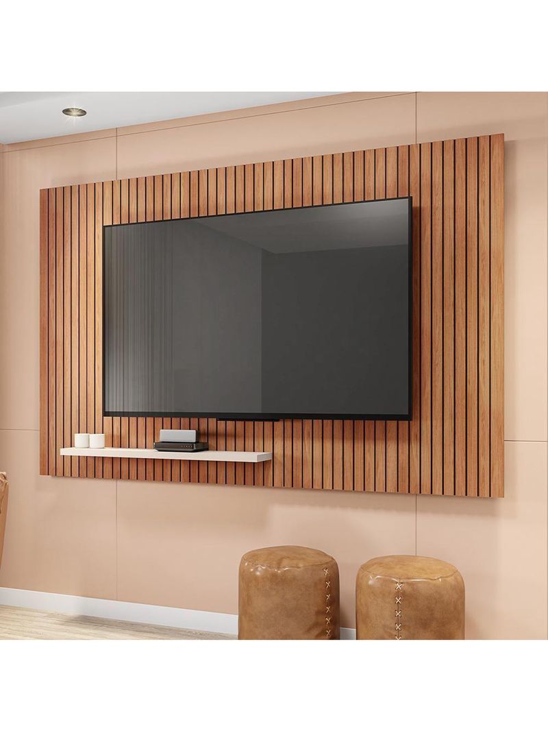 Painel Para Tv's Até 70 Polegadas Sun Marrom Caemmun