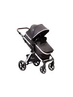 Carrinho De Bebê Travel System Premium Baby Kansas Prata