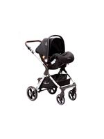 Carrinho De Bebê Travel System Premium Baby Kansas Prata
