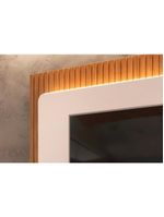Painel Home Para Tv Até70" Treviso Ripado 100% Mdf Dj Móveis