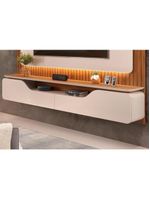 Painel Home Para Tv Até70" Treviso Ripado 100% Mdf Dj Móveis