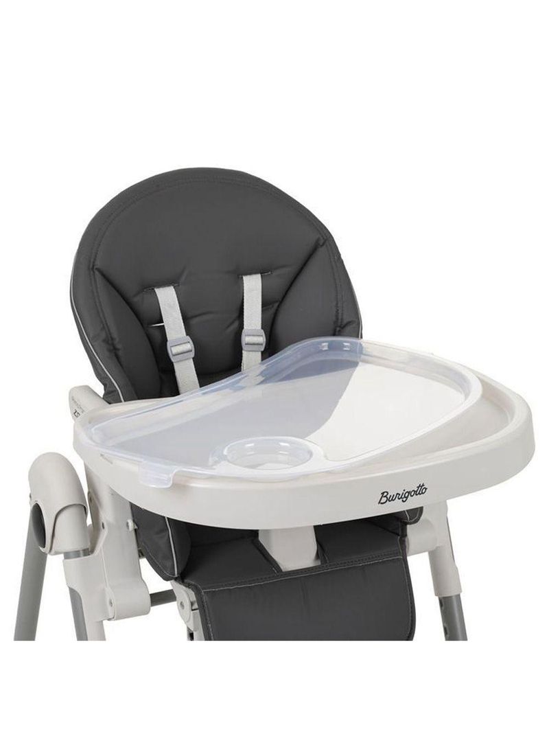 Cadeira de Alimentação Burigotto Prima Pappa Zero 3 de 0 Meses até 15 kg – Grafite