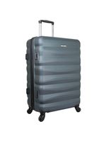 Mala de Viagem Média em ABS Yins 21089 Cadeado Integrado Rodas Giro 360º - Verde