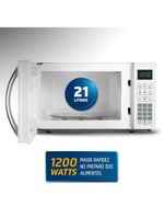 Micro-ondas 21l Mondial Mo-01-21-w 220v/60hz