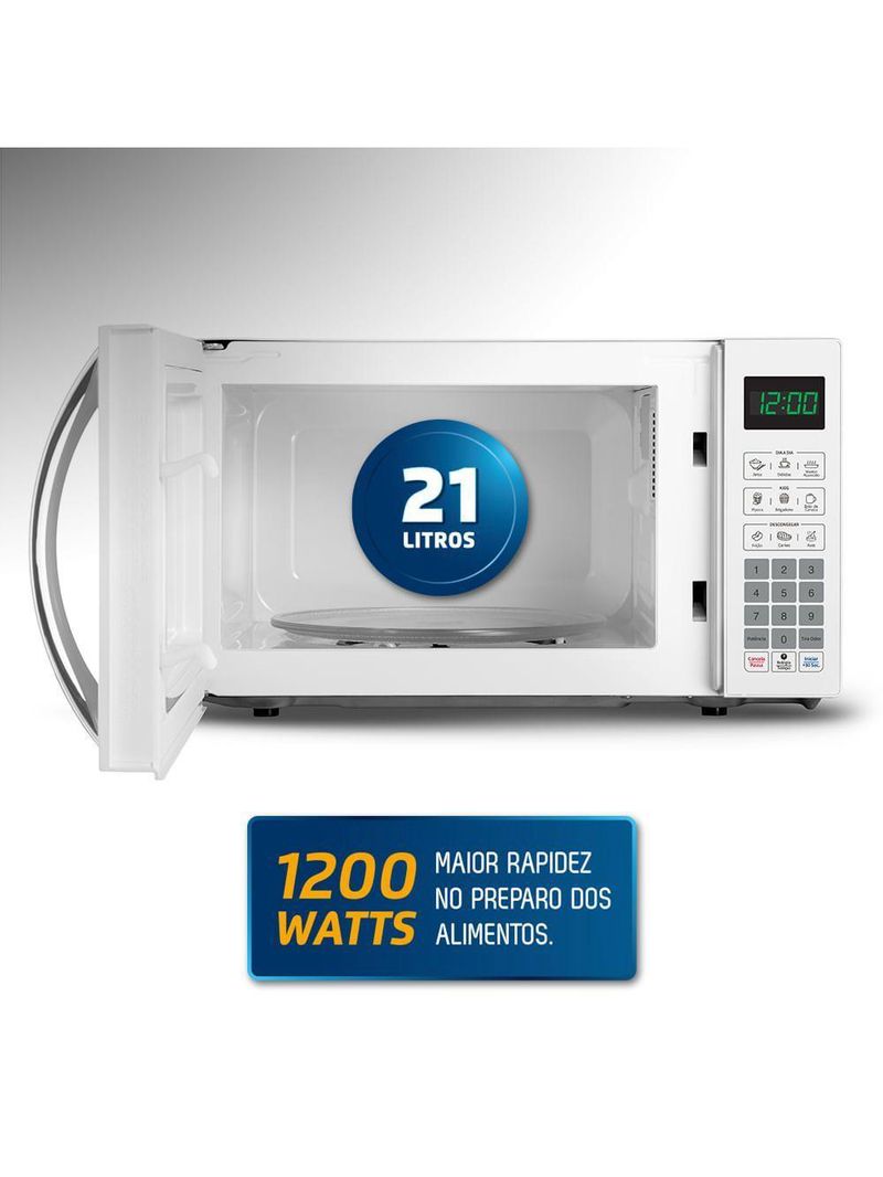 Micro-ondas 21l Mondial Mo-01-21-w 220v/60hz