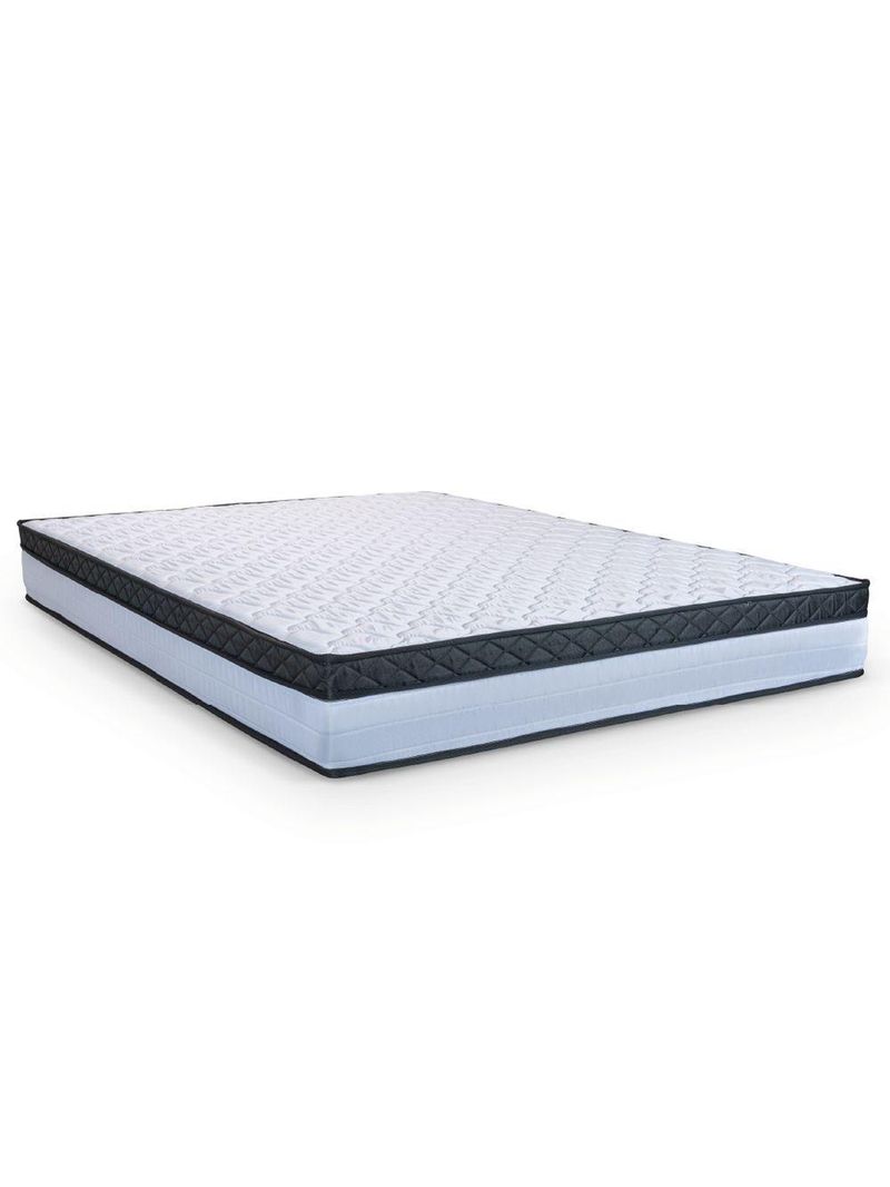 Colchão Casal Molas Ensacadas  Dunas Hellen Branco/pre