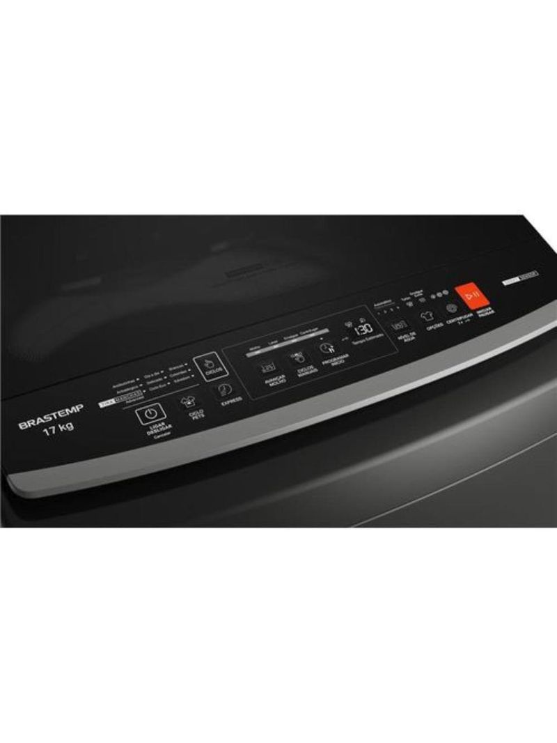 Lavadora Brastemp 17kg Cinza Platinum 110v Bw17ltahbr