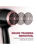 Secador De Cabelos Black Gold Scn-02 127v/60hz