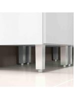 Balcão De Cozinha E Lavanderia 1,20m Top Class Branco Branco