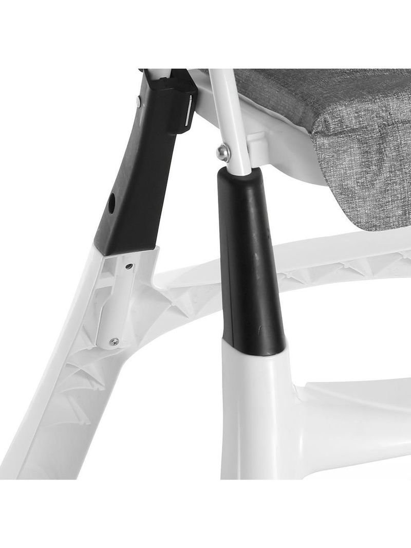 Cadeira de Alimentação Galzerano Portátil Alta Premium 5070 Grafite