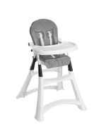 Cadeira de Alimentação Galzerano Portátil Alta Premium 5070 Grafite