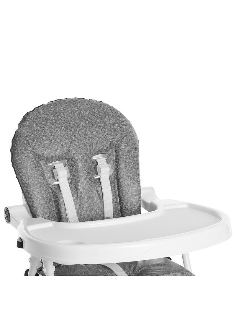 Cadeira de Alimentação Galzerano Portátil Alta Premium 5070 Grafite