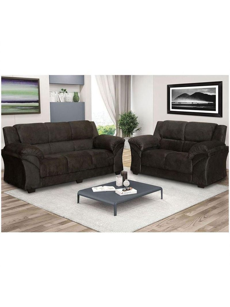 Sofá Parana 2 E 3 Lugares Paris Marrom