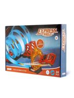 Pista De Corrida Multikids Br1019 Extreme Action Track Set 360º 24 Peças Azul