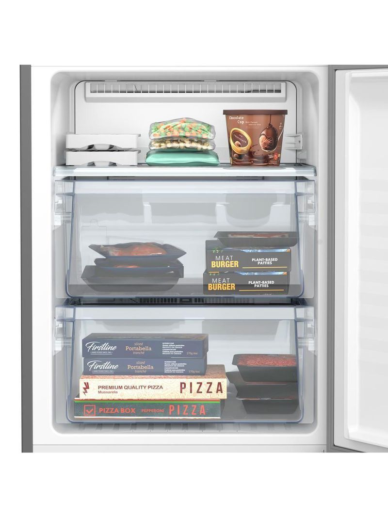 Geladeira Panasonic 397 Litros Frost Free A+++ Titânio NR-BB41PV1TB 220V