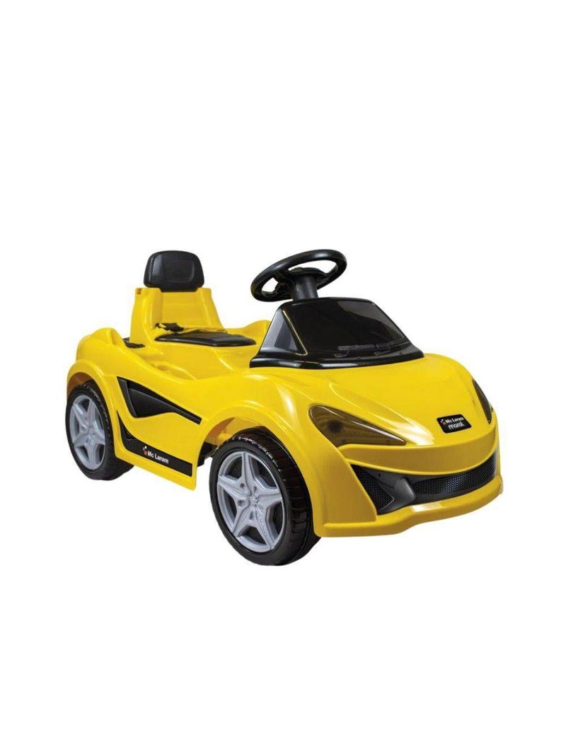 Carrinho De Passeio Infantil Mc Laram Amarelo Alça Segurança