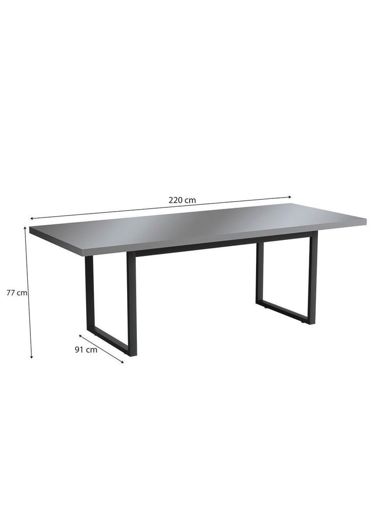 Mesa De Reunião Kappesberg Office Platinum 220cm