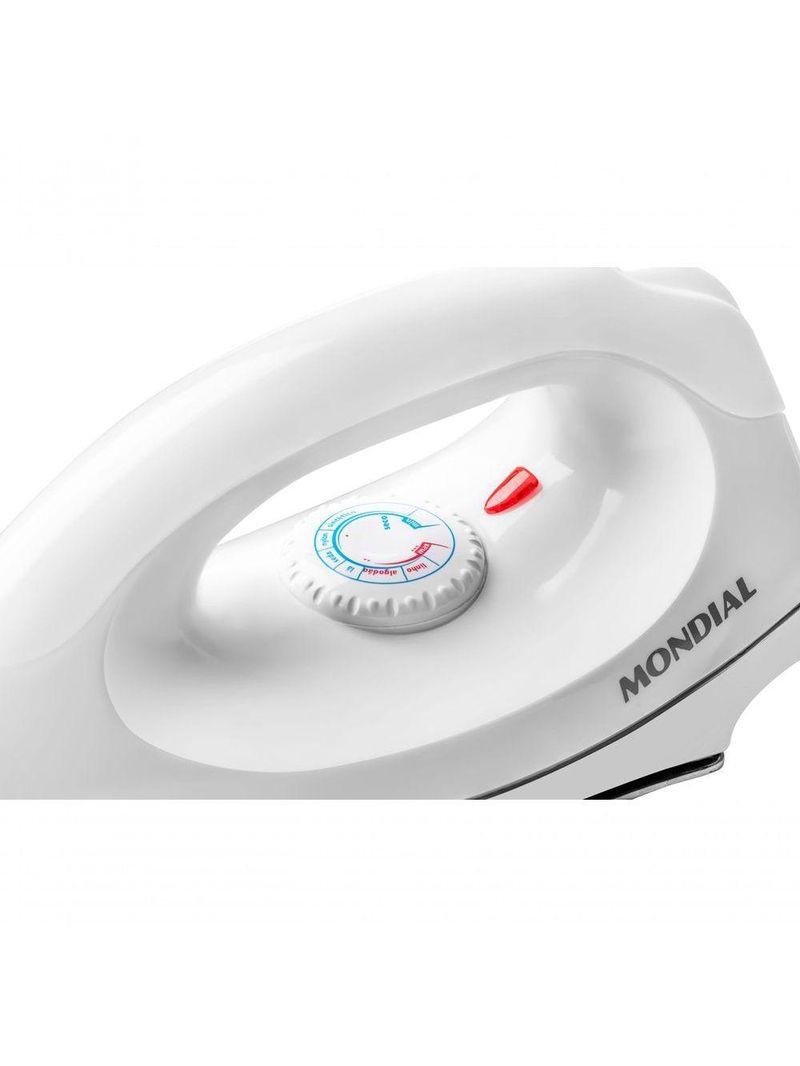 Ferro De Passar A Seco Mondial Fsn-55-w Ferro A Seco Fsn-55-w 127v/60hz