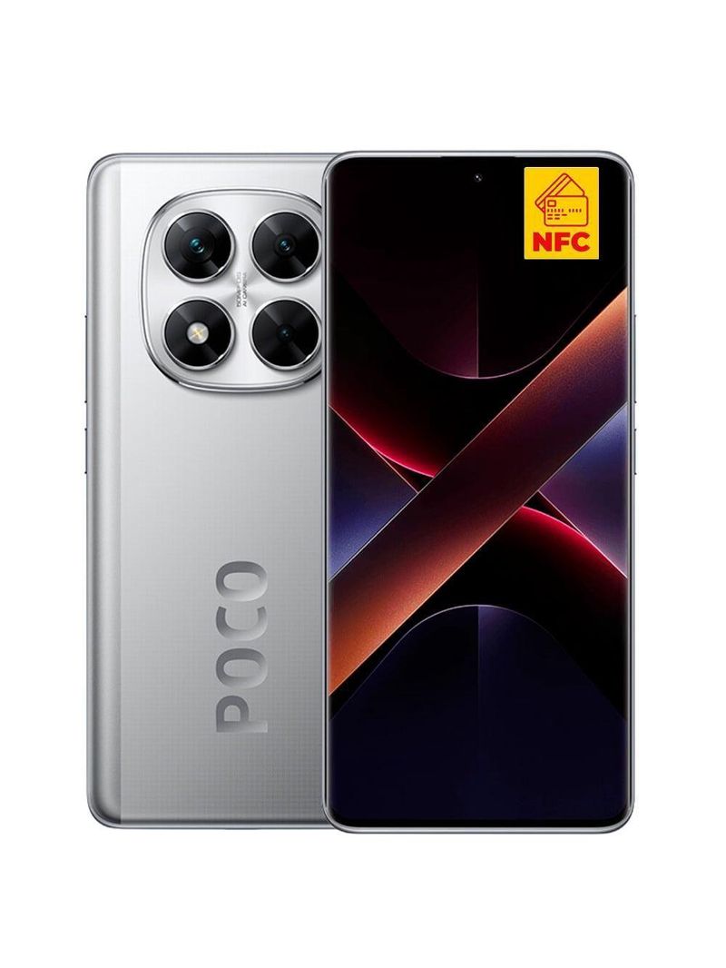 Smartphone Xiaomi Poco X7 5G 256GB 8GB RAM + 8GB RAM Plus Cinza