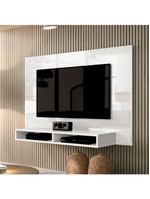 Painel Para Tv Até 42 Polegadas 1,20m Fox New Branco Branco