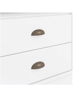 Rack Kappesberg 2 Portas 2 Gavetas Branco Carb