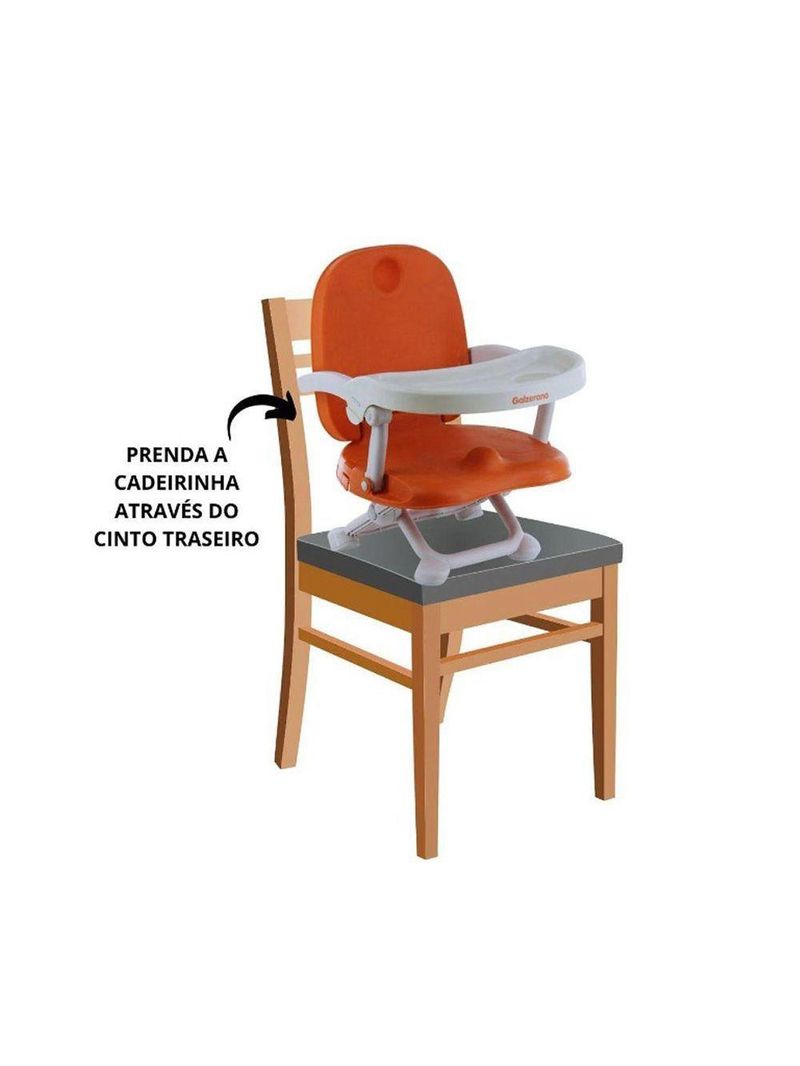 Cadeira De Alimentação Portátil Galzerano Assento Elevatorio Vic 5095 Terracota