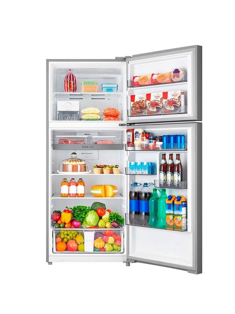 Geladeira Frost Free Duplex 473L Inverter Flexi-volt Midea Inox Bivolt