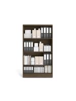 Armário Estante 2 Portas Com Chave Versatile Munique 91cm