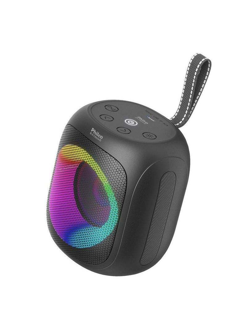 Speaker Philco PBS30 Flash Lights Bluetooth 30W Bivolt