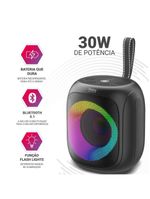 Speaker Philco PBS30 Flash Lights Bluetooth 30W Bivolt